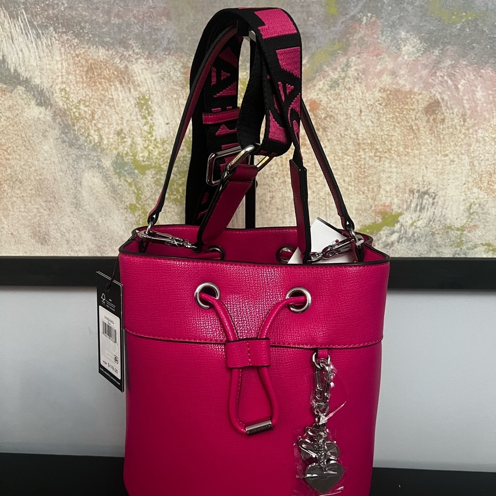 Karl Lagerfeld Bucket Adele Bag NWT - Picture 8 of 12